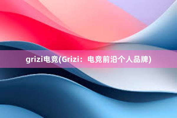 grizi电竞(Grizi：电竞前沿个人品牌)