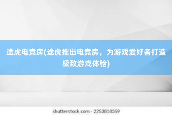 途虎电竞房(途虎推出电竞房，为游戏爱好者打造极致游戏体验)