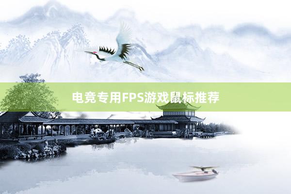 电竞专用FPS游戏鼠标推荐